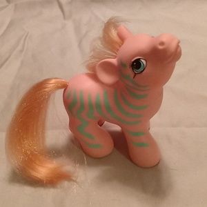 Vintage My Little Pony Zig Zag Zebra